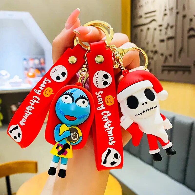 The Nightmare Before Christmas 'Sally' Keyring Rubber Keychain