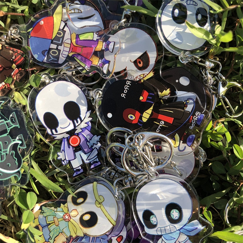 Undertale 'Fresh' Keyring Acrylic Keychain