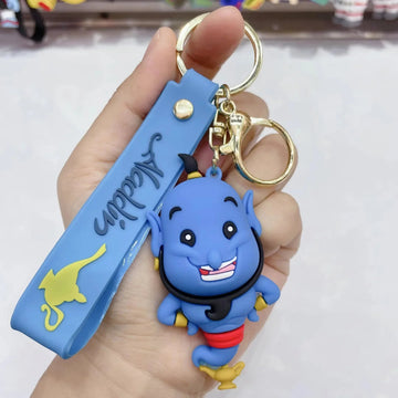 Aladdin 'Genie' Keyring Silicone Keychain