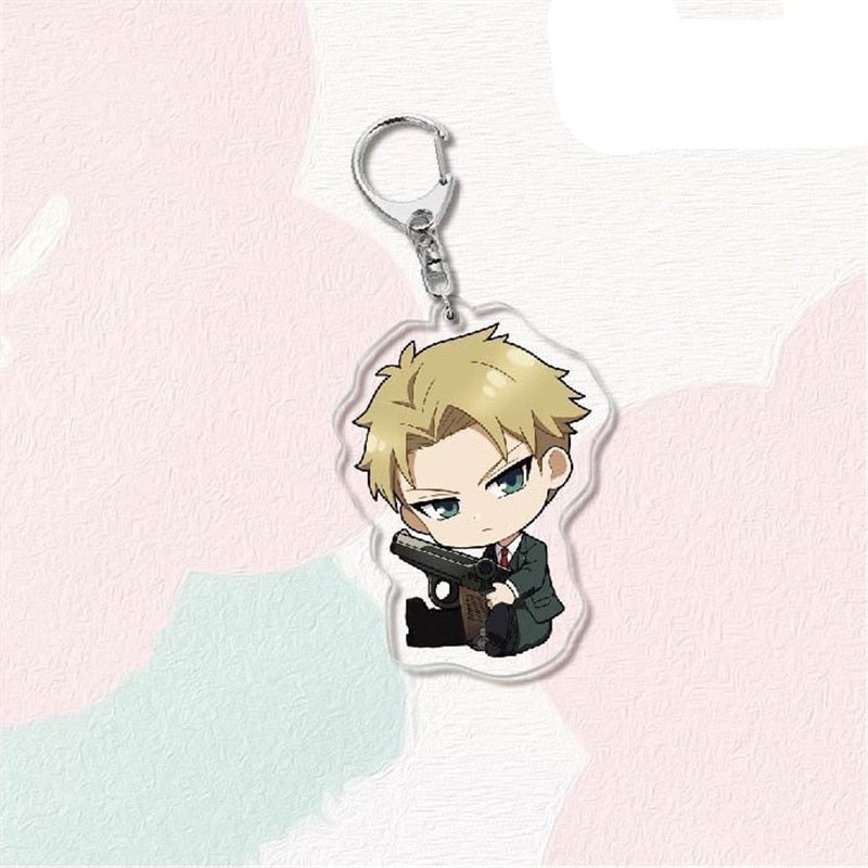 SPY X FAMILY 'Loid Forger | Gun' Keyring Acrylic Keychain