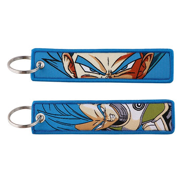 Dragon Ball Z 'Vegeta' Embroidered Keychain