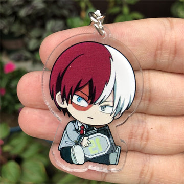 My Hero Academia 'Shoto Todoroki' Keyring Plastic Keychain