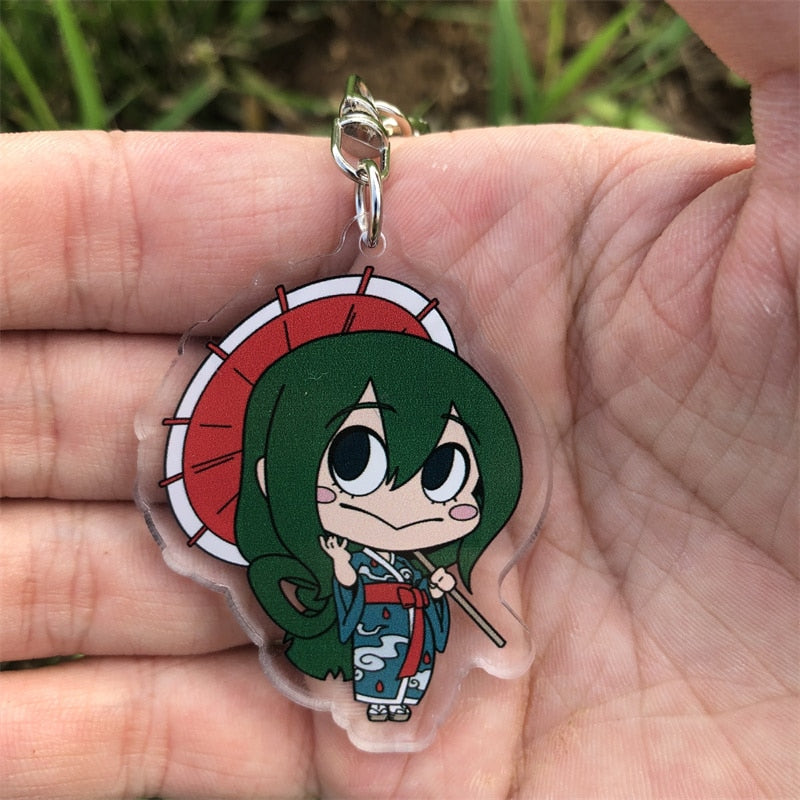 My Hero Academia 'Tsuyu Asui' Keyring Plastic Keychain