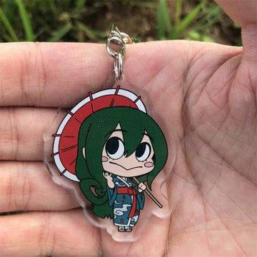 My Hero Academia 'Tsuyu Asui' Keyring Plastic Keychain