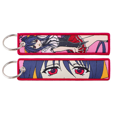 High School DxD 'Akeno Himejima' Embroidered Keychain