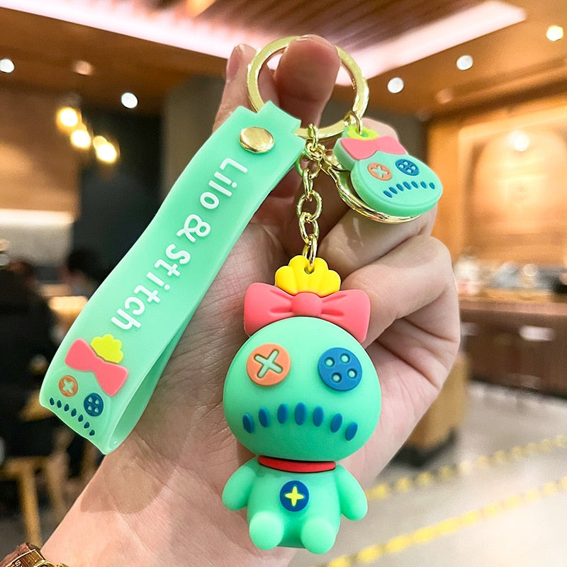 Lilo & Stitch 'Scrump' Keyring Silicone Keychain