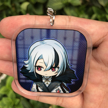 Genshin Impact 'Razor' Keyring Plastic Keychain
