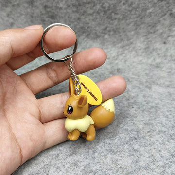 Pokemon 'Eevee' Keyring PVC Keychain