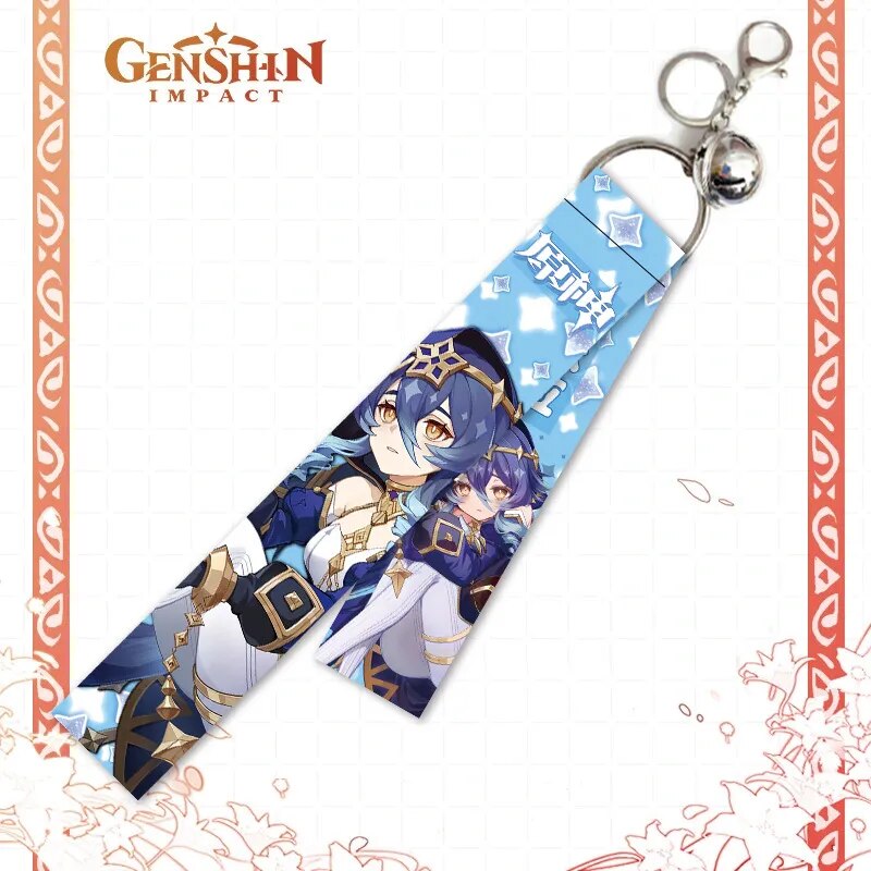 Genshin Impact 'Layla' Streamer Clip Keychain