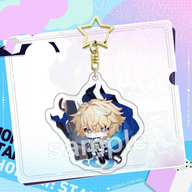 Honkai Star Rail 'Gepard' Acrylic Keychain