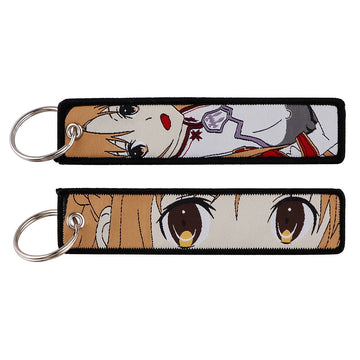 Sword Art Online 'Asuna Yuuki' Embroidered Keychain