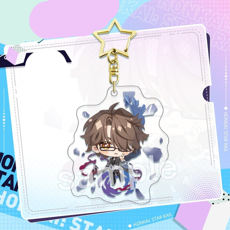 Honkai Star Rail 'Welt' Acrylic Keychain
