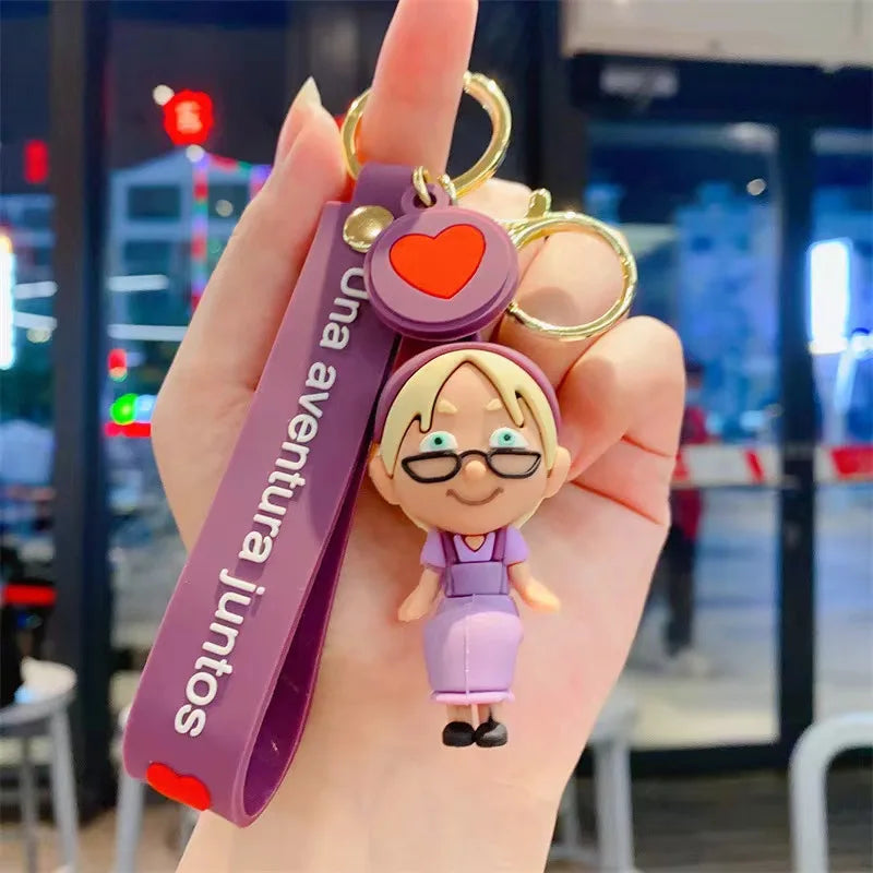 UP 'Ellie' Keyring Silicone Keychain