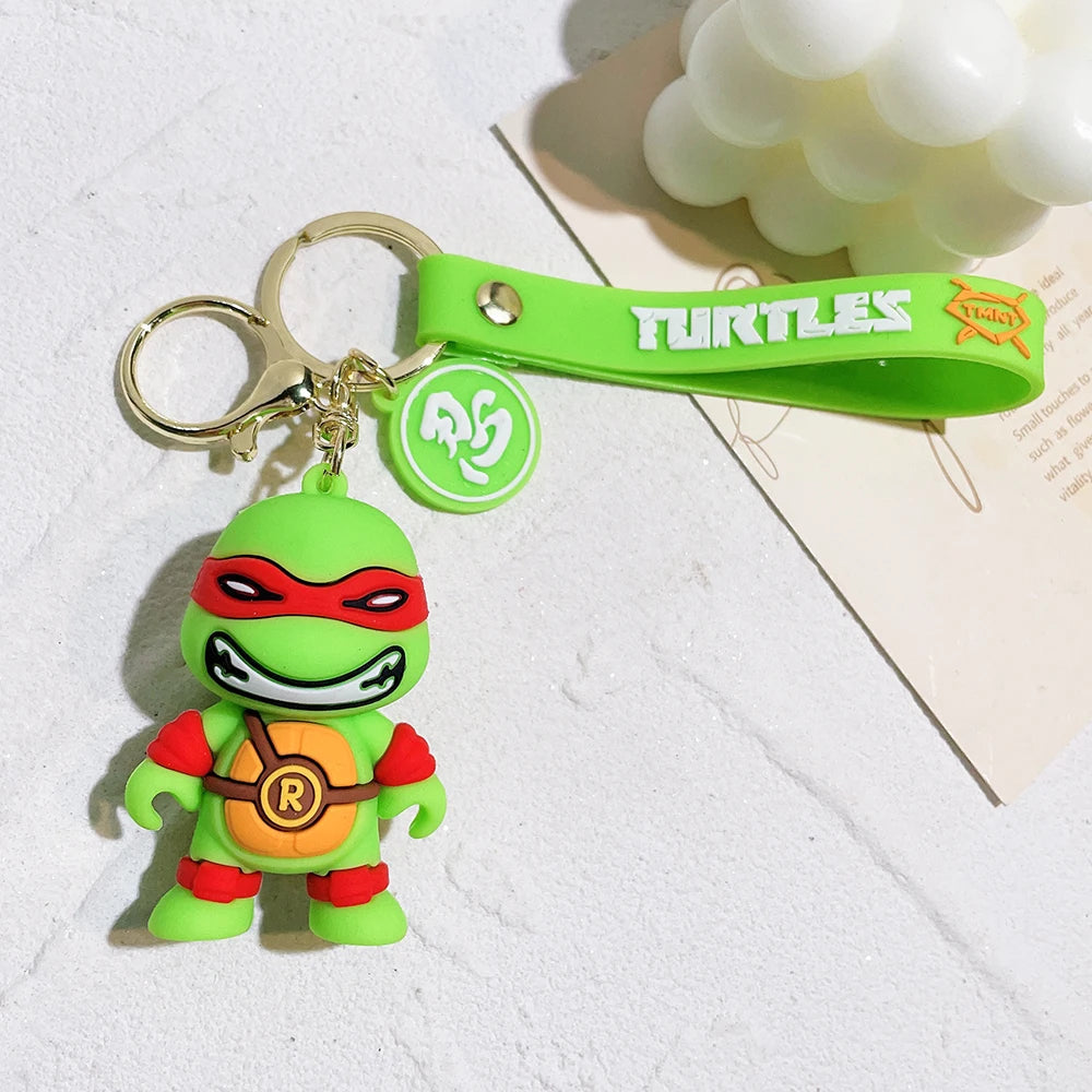 Ninja Turtles 'Raphael' Keyring PVC Keychain
