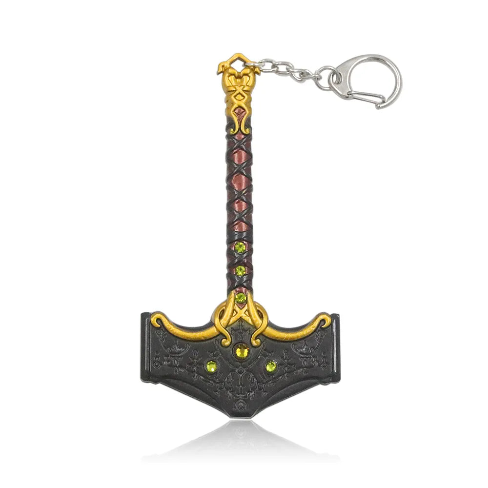 God of War Ragnarok 'Blade of Chaos V' Keyring Metal Keychain