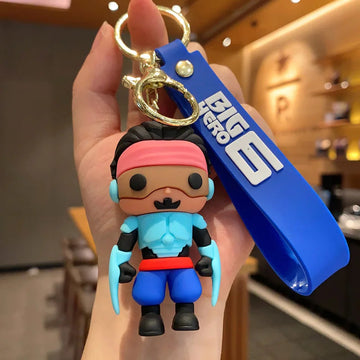 Big Hero 6 'Wasabi No-Ginger' Keyring PVC Keychain
