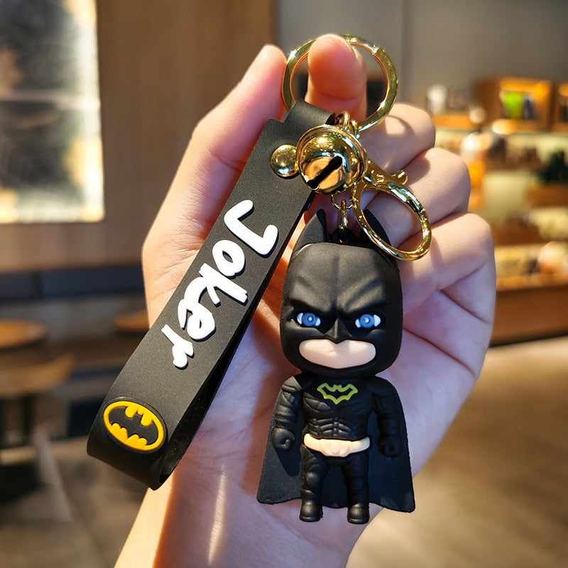 Batman Keyring PVC Keychain