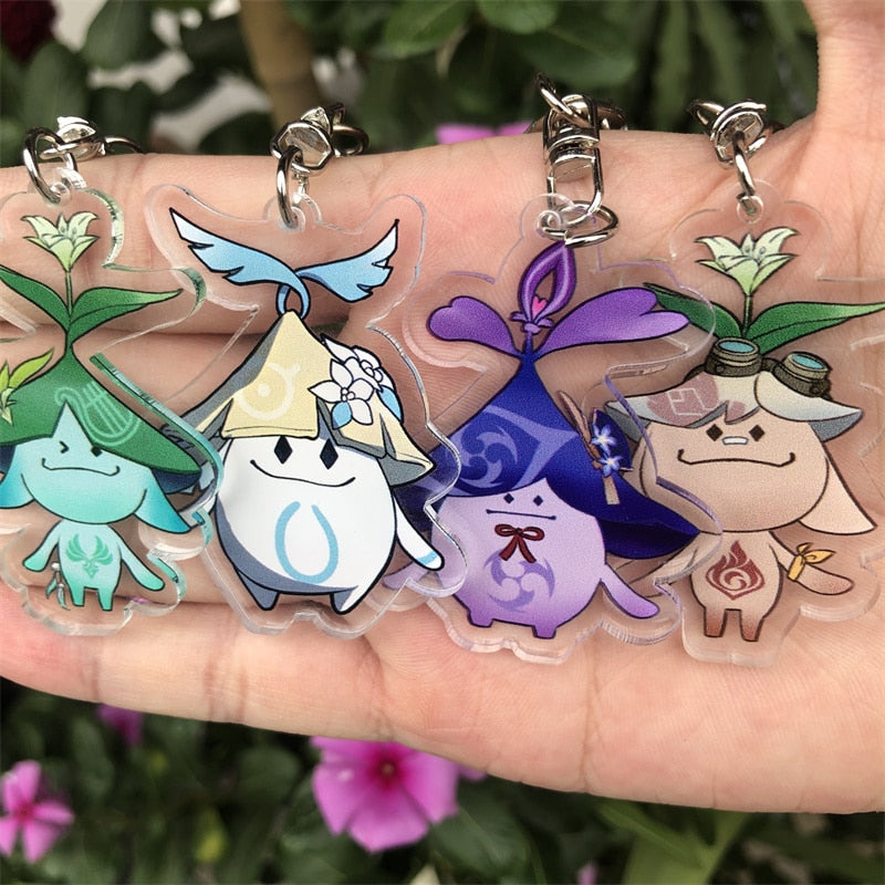 Genshin Impact 'Arama' Keyring Acrylic Keychain
