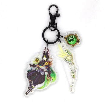 Genshin Impact Eye of God Weapon 'Tighnari' Keyring Acrylic Keychain