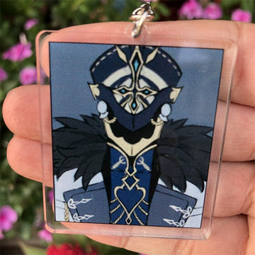 Genshin Impact 'Capitano' Keyring Acrylic Keychain