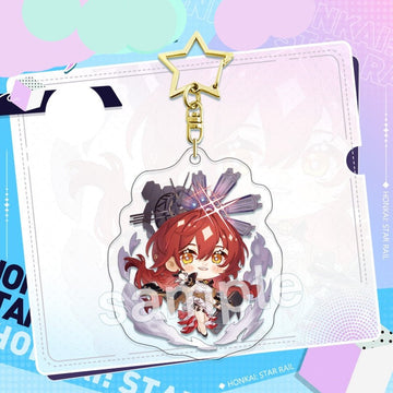 Honkai Star Rail 'Himeko' Acrylic Keychain