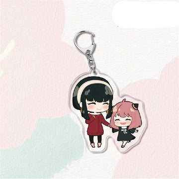 SPY X FAMILY 'Yor And Anya | Bonding' Keyring Acrylic Keychain