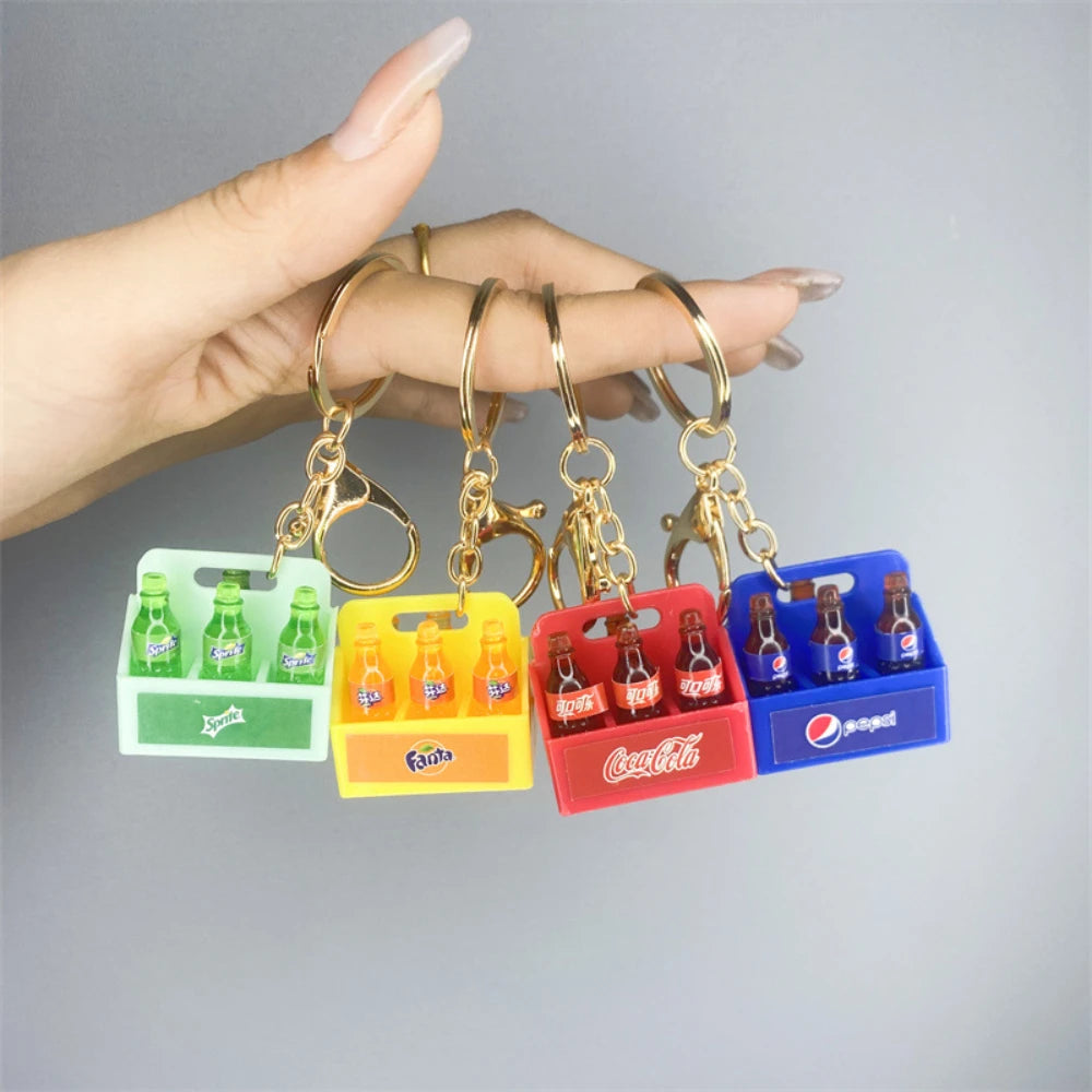 Soda 'Sprite | Half Crate' Resin Keyring Keychain