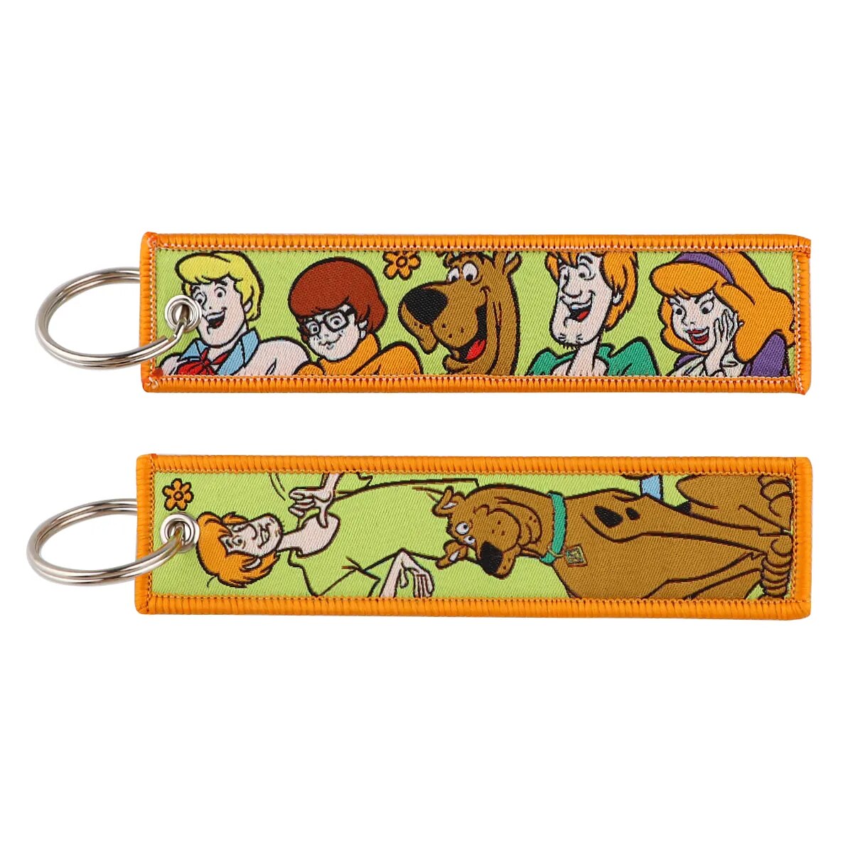 Scooby-Doo Embroidered Keychain