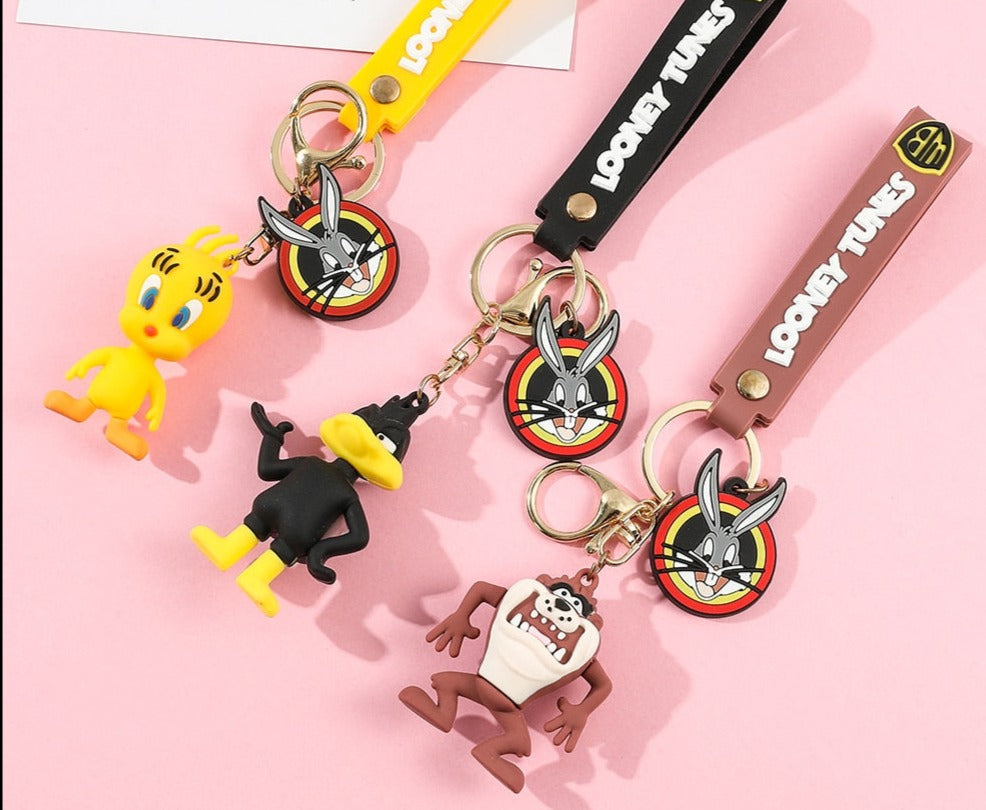 Looney Tunes 'Tweety' Keyring Silicone Keychain