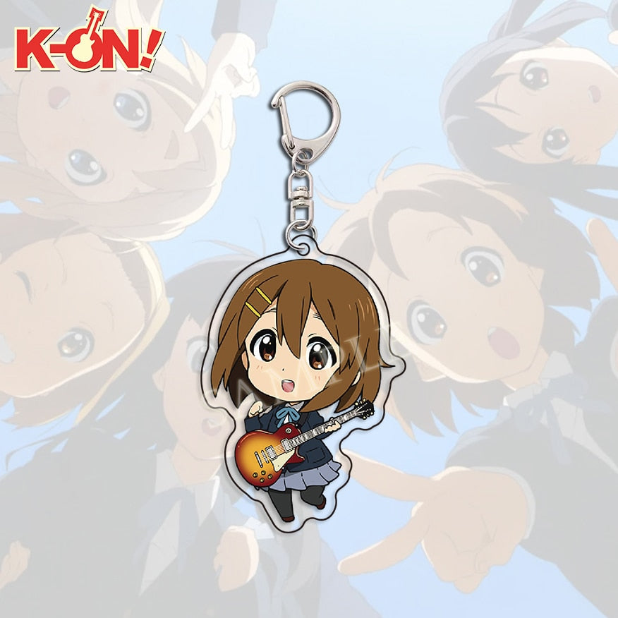 K-ON! 'Yui Hirasawa | Guitar Ver. 1' Keyring Resin Keychain