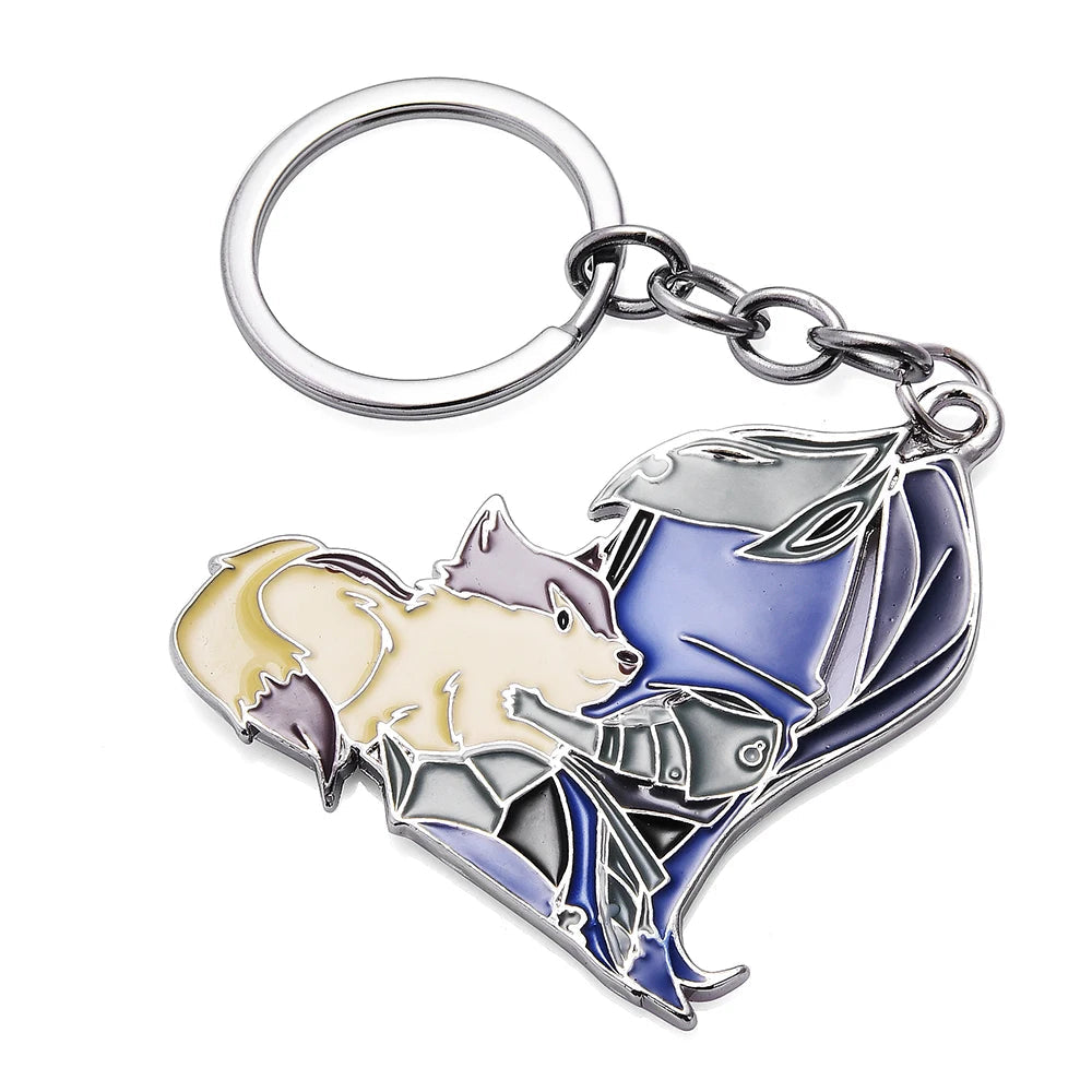 Dark Souls 'Fire Keeper' Keyring Metal Keychain