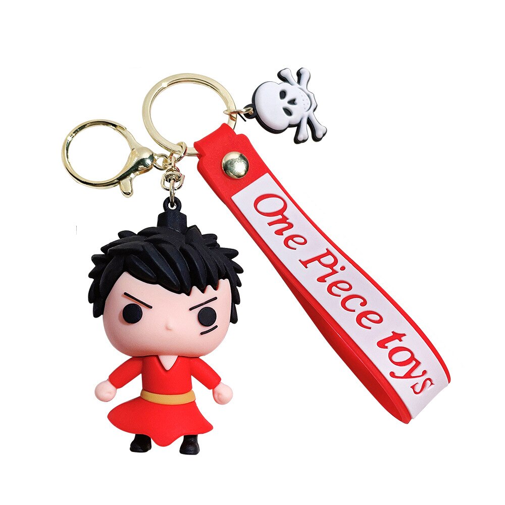One Piece 'Luffy | Kimono'  Keyring SIlicone Keychain