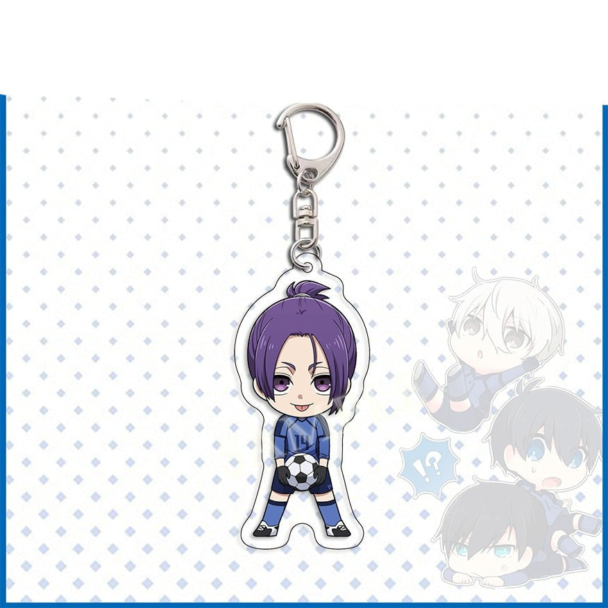 Blue Lock 'Reo Mikage Ver. 1' Keyring Resin Keychain