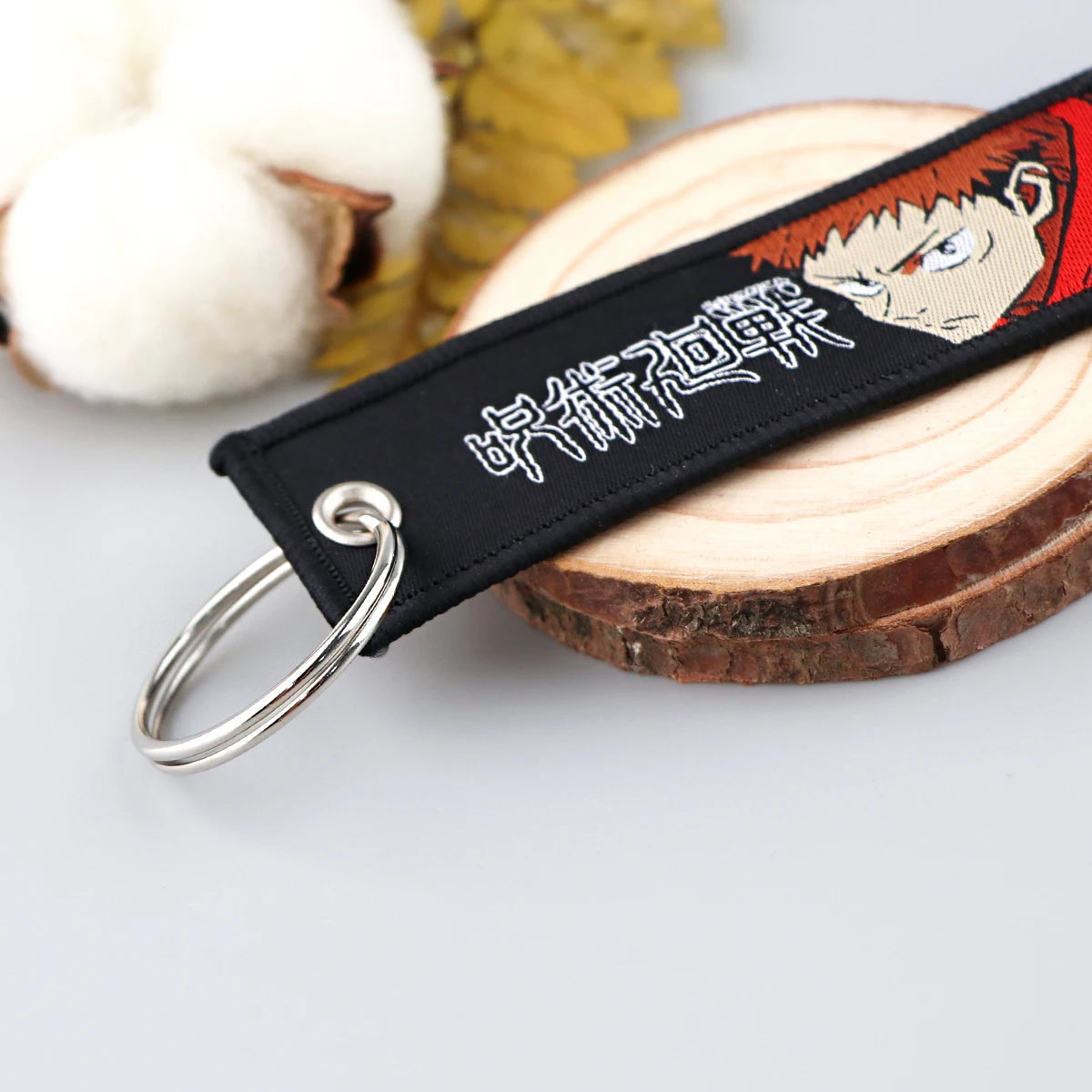 Bleach 'Ichigo Kurosaki' Embroidered Keychain