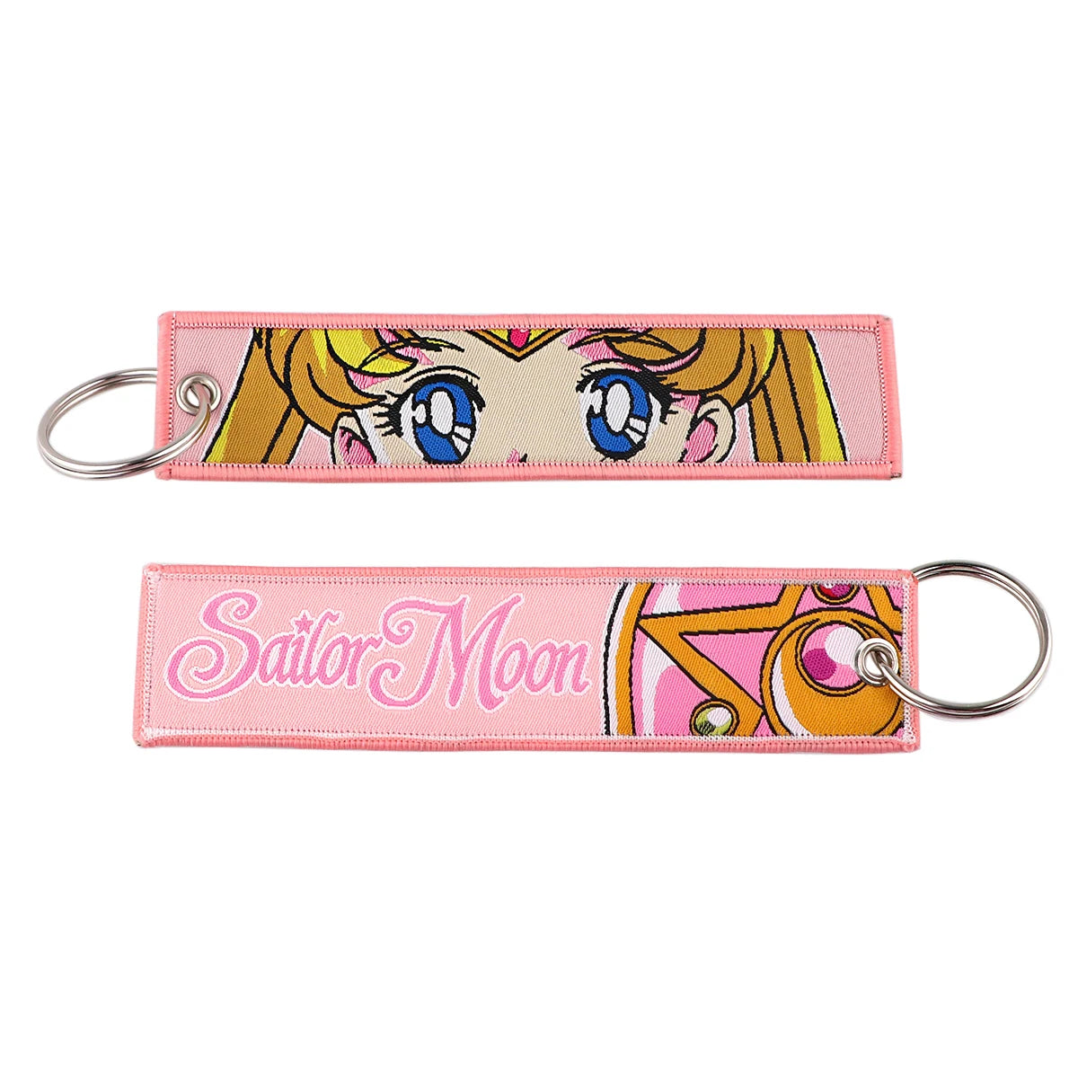 Sailor Moon Embroidered Keychain
