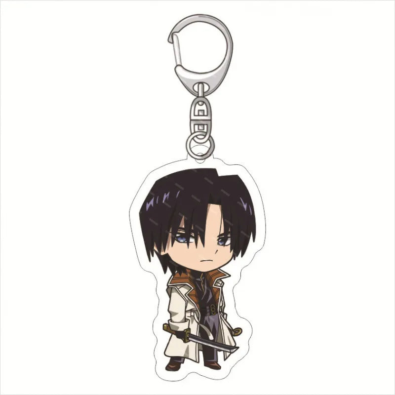 Rurouni Kenshin 'Shinomori Aoshi' Keyring Acrylic Keychain