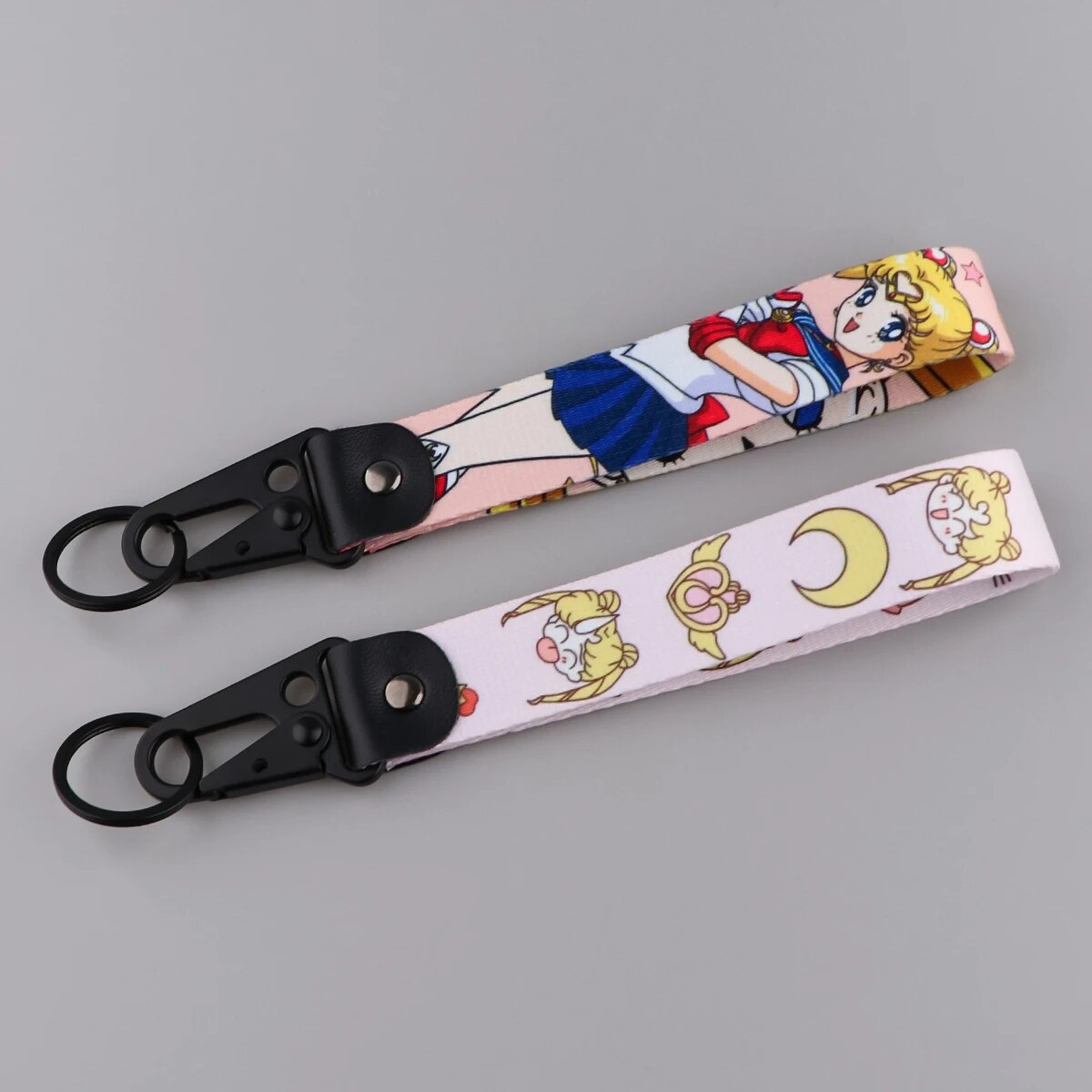 Sailor Moon 'Sailors' Wrist Lanyard Keychain with Keyring Clip