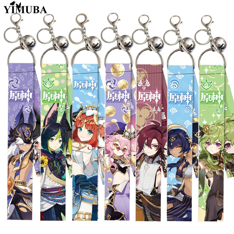 Genshin Impact 'Collei' Streamer Clip Keychain