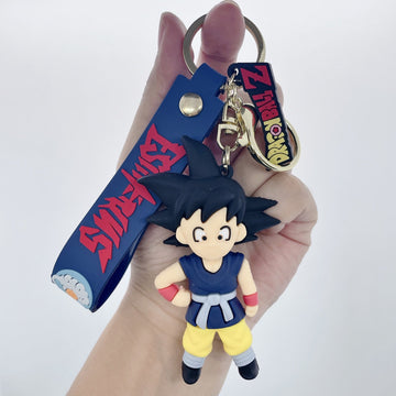 Dragon Ball Z 'Kid Goku' Keyring Rubber Keychain