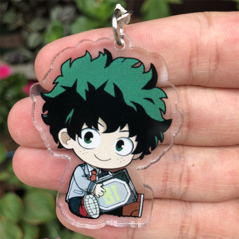 My Hero Academia 'Izuku Midoriya' Keyring Plastic Keychain