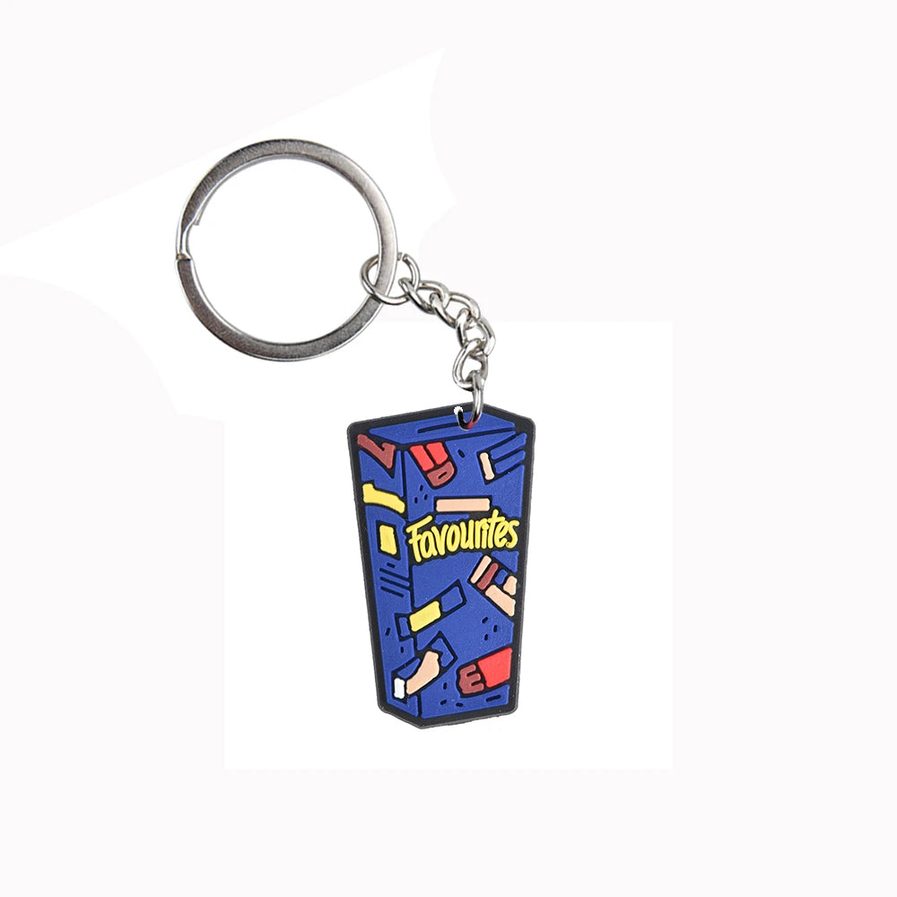 'Cadburry Favourites' Keyring Rubber Keychain