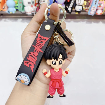 Dragon Ball Z 'Little Gohan' Keyring Rubber Keychain