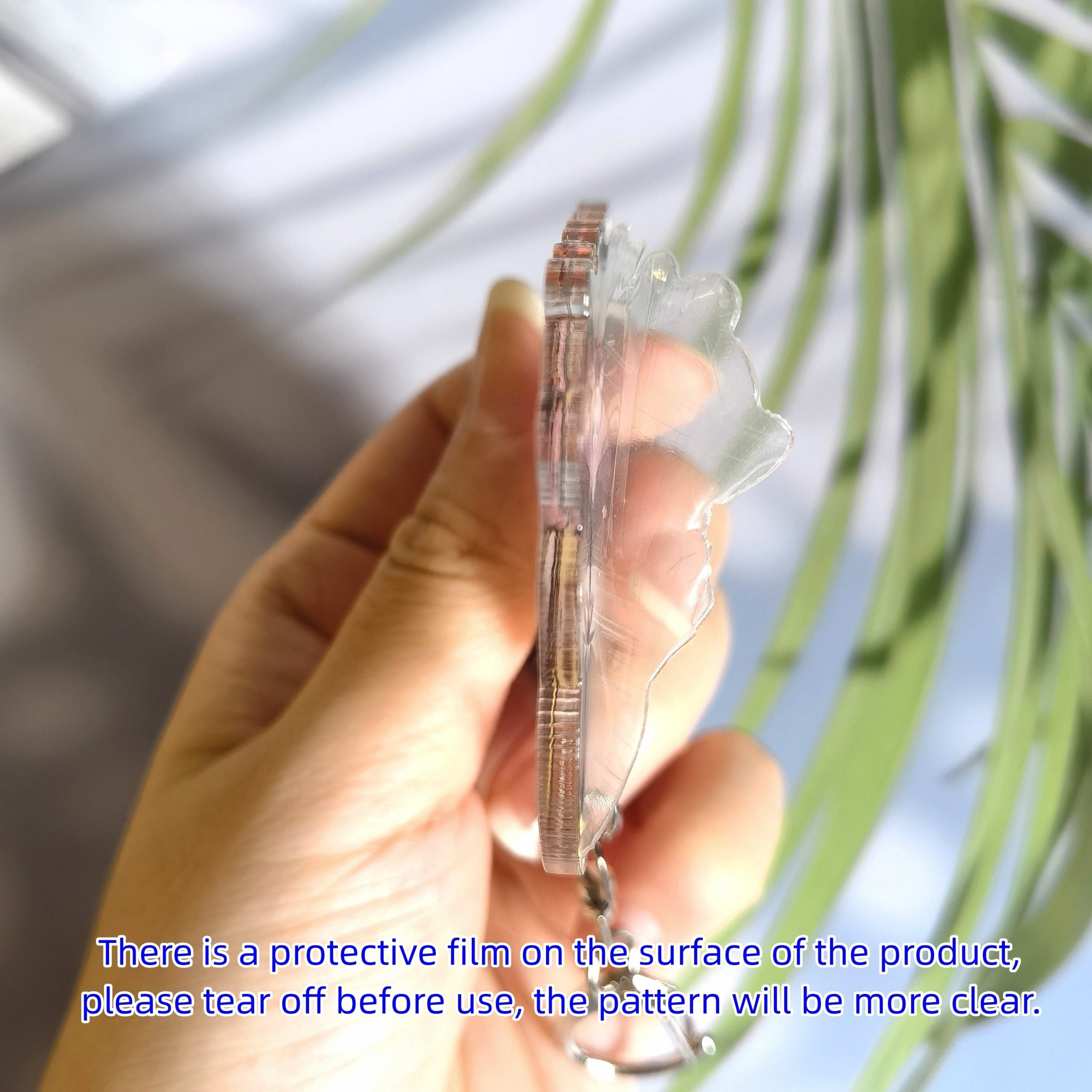 Genshin Impact 'Jean' Keyring Metal Keychain