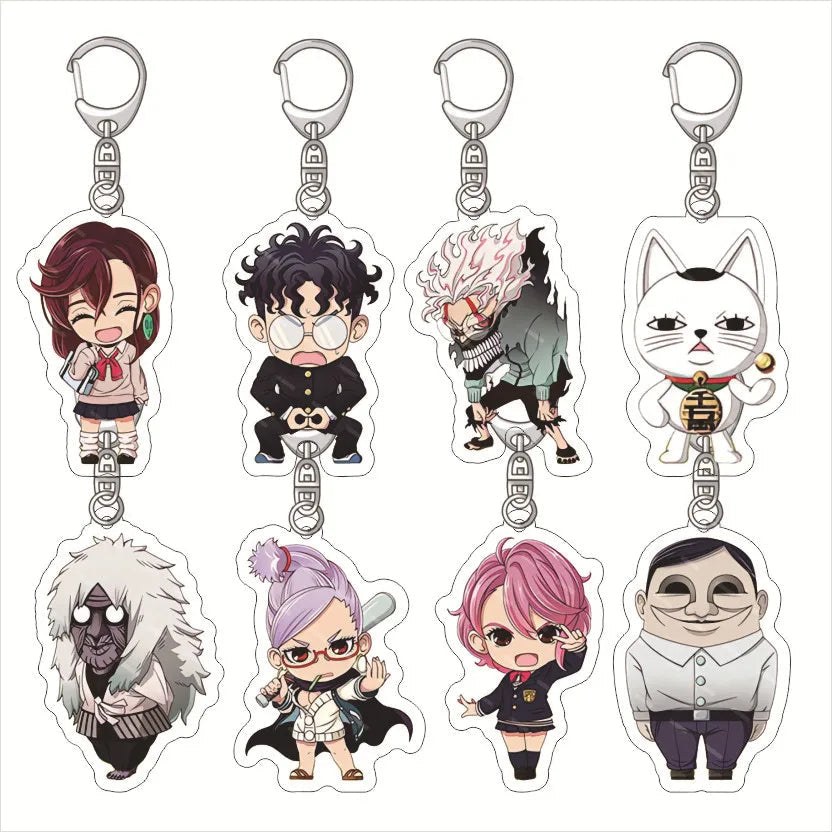 Dandadan 'Acrobatic Silky' Acrylic Keyring Keychain