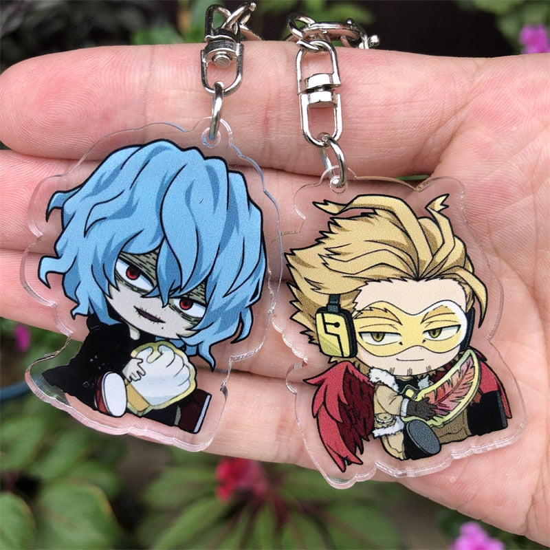 My Hero Academia 'Hawks' Keyring Plastic Keychain