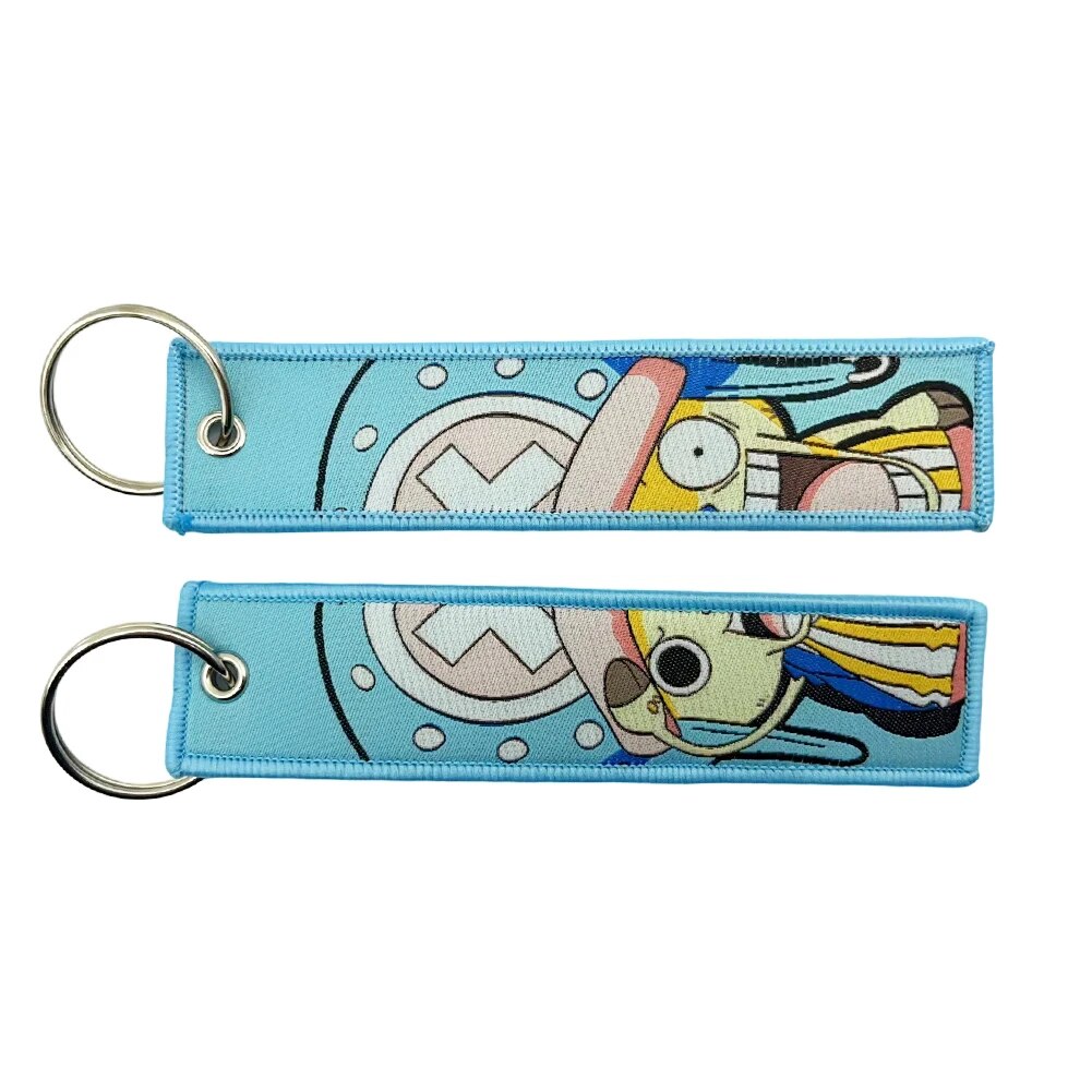 One Piece 'Chopper' Embroidered Keychain
