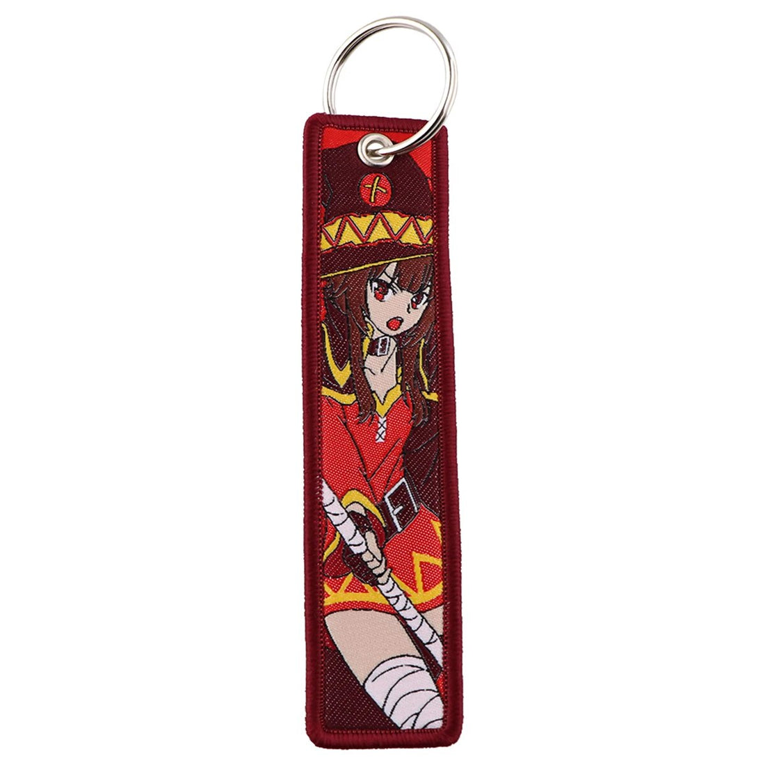 KonoSuba 'Megumin' Embroidered Keychain