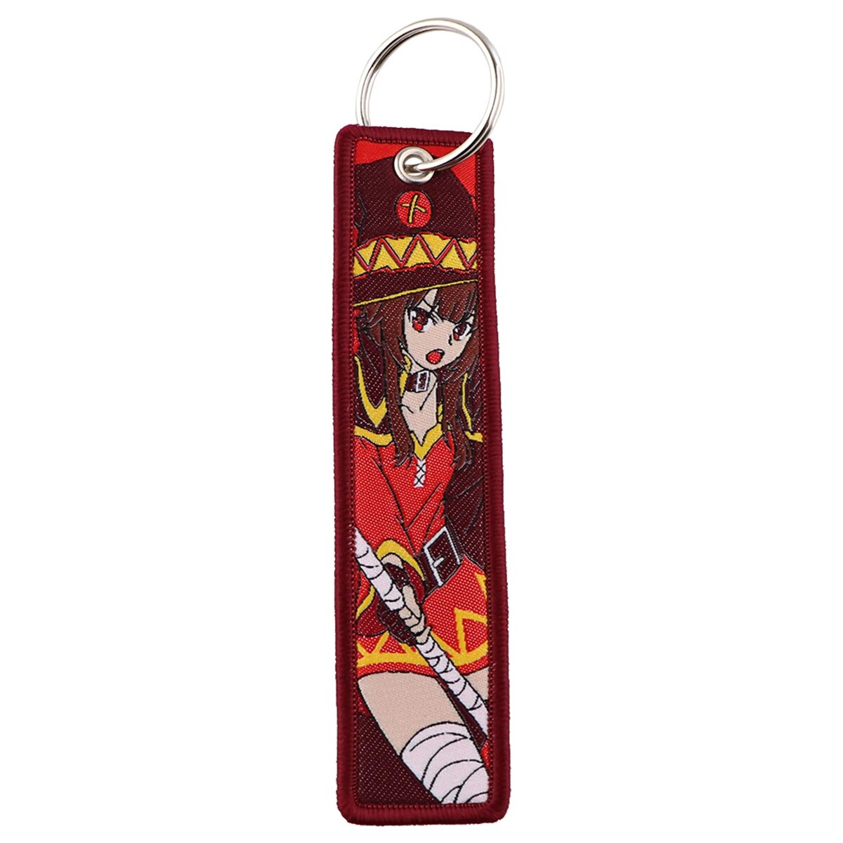 KonoSuba 'Megumin' Embroidered Keychain