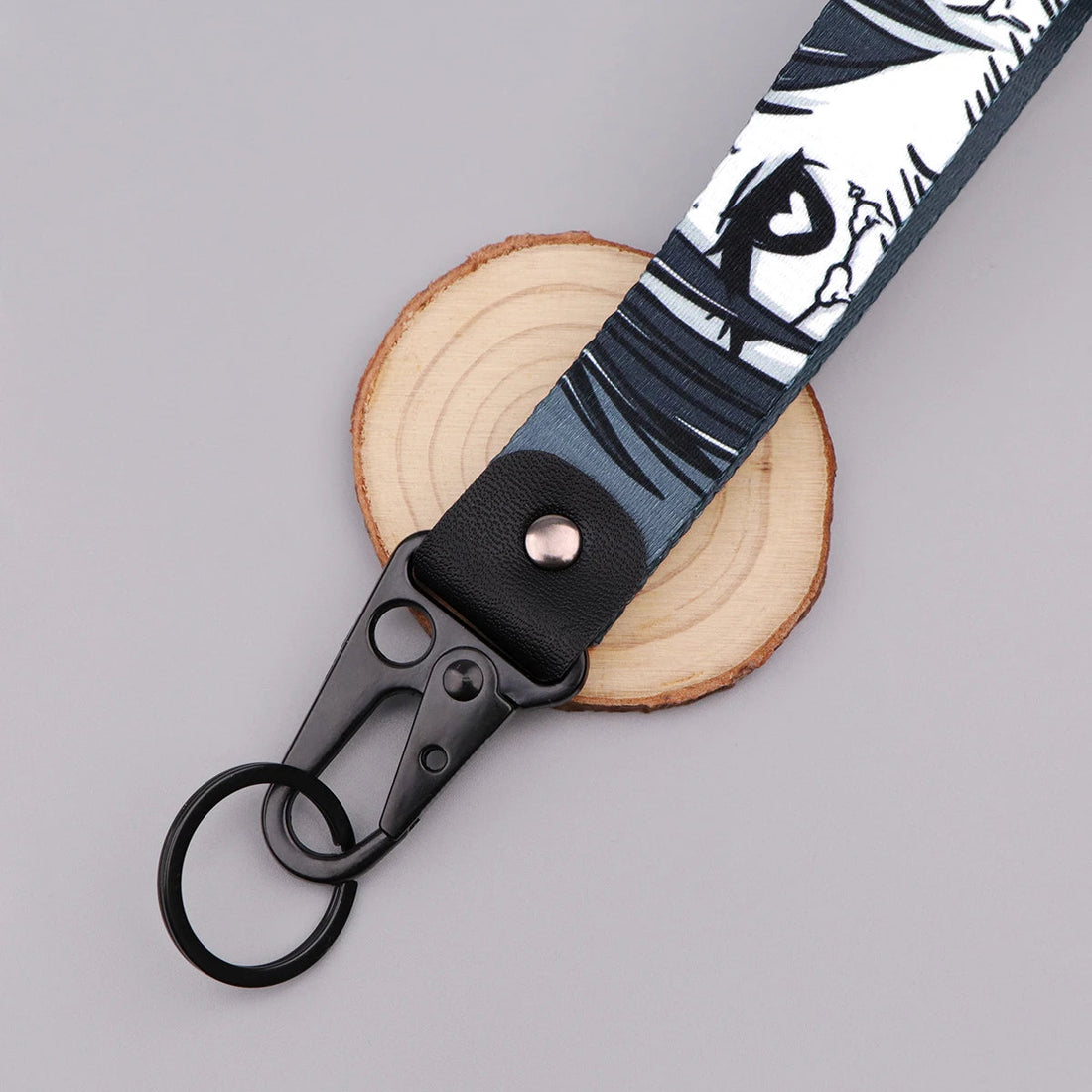 Chainsaw Man 'Aki Hayakawa' Wrist Lanyard Keyring Clip Keychain