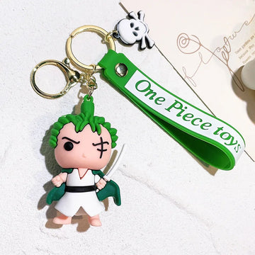 One Piece 'Roronoa Zoro' Keyring Silicone Keychain